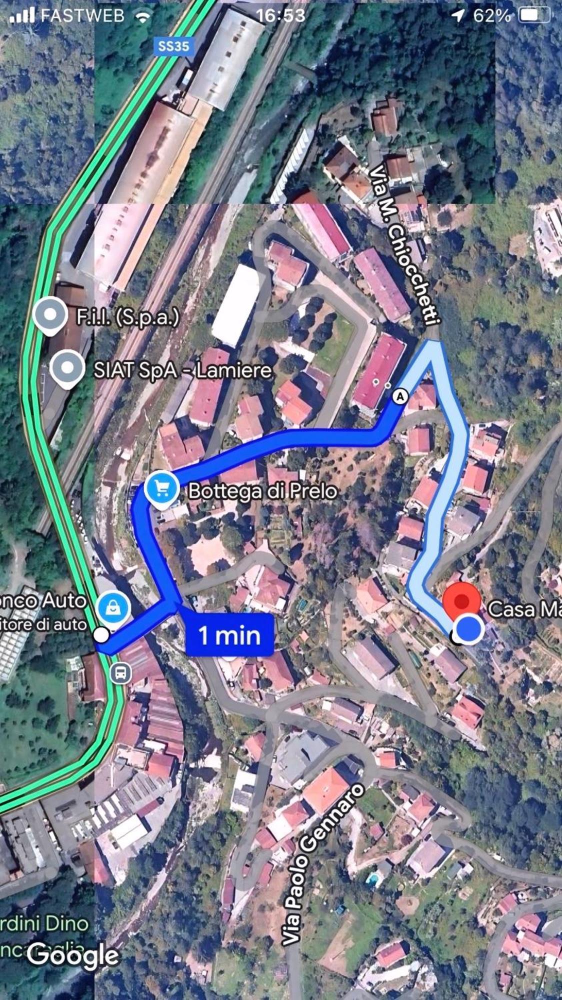 Casa Maria Villa Serra Ricco Bagian luar foto